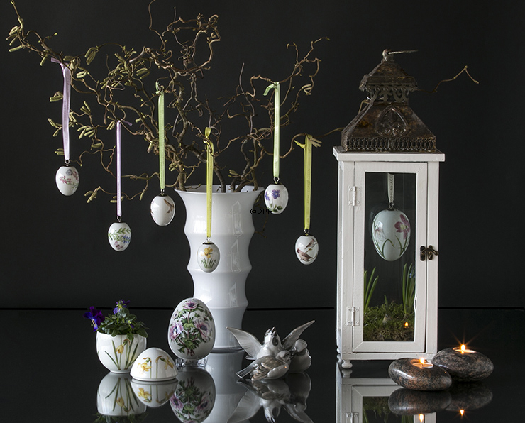 Osterei mit Winterling, Royal Copenhagen Osterei 2017