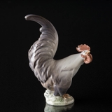 Hahn auf der Suche nach der Sonne, Royal Copenhagen Vogelfigur Nr. 1025