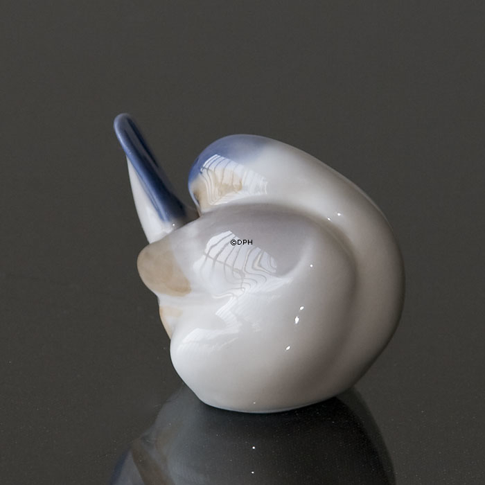 Fink putzt seine Flügel, Royal Copenhagen Vogelfigur Nr. 1041
