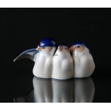 Gruppe von Finken, Royal Copenhagen Vogelfigur Nr. 1045