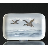 Schale mit fliegenden Enten 21x13cm, Royal Copenhagen Nr. 1087-9265