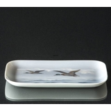 Schale mit fliegenden Enten 21x13cm, Royal Copenhagen Nr. 1087-9265