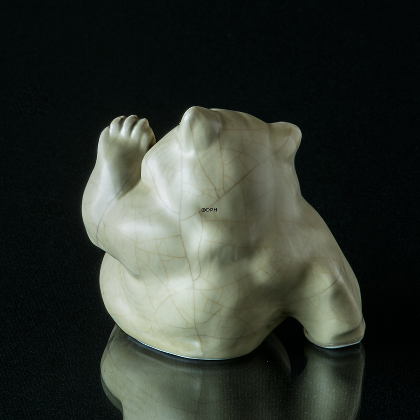 Eisbär winkt, Royal Copenhagen Figur Nr. 111-191