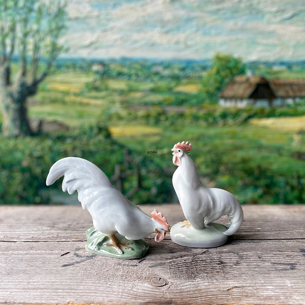 Hahn, Royal Copenhagen Figur Nr. 1127