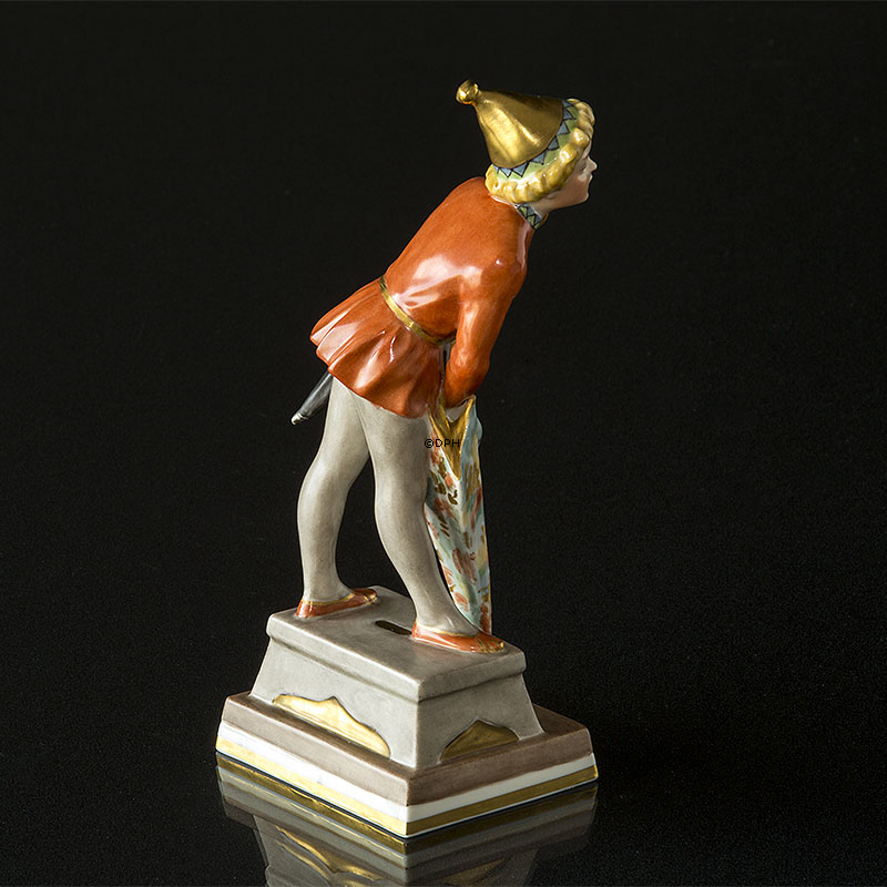 Der Sandmann, Junge mit Regenschirm, Überglasur, Royal Copenhagen Figur Nr. 1129