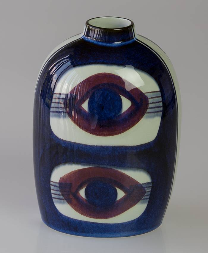 Fayencevase von Inge Lise Koefoed, Royal Copenhagen Nr. 1138-658