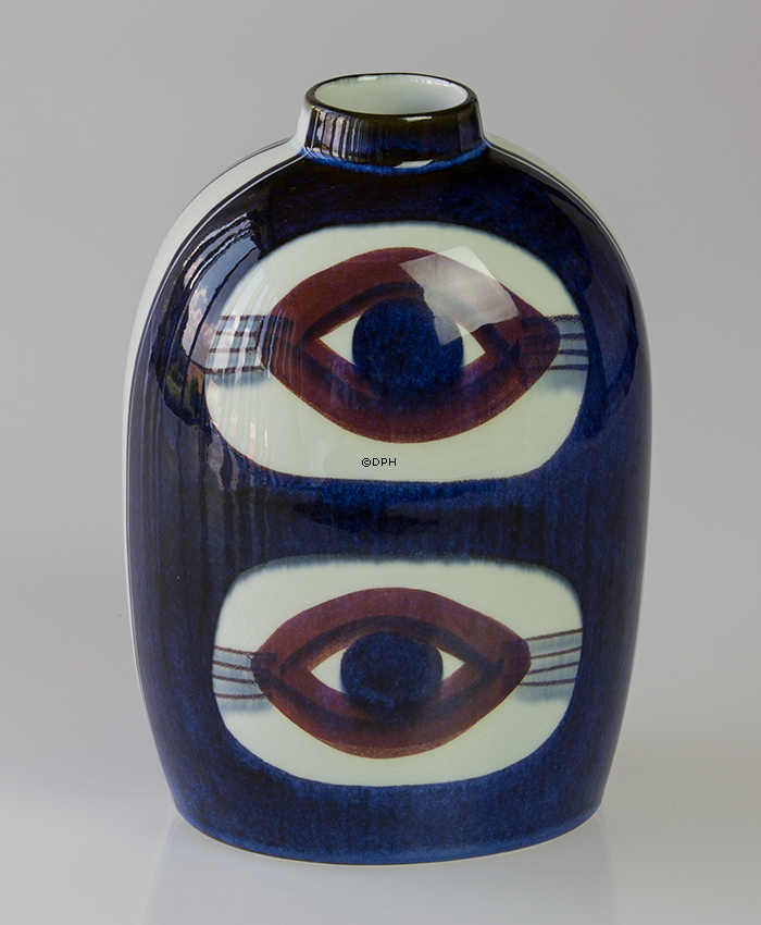 Fayencevase von Inge Lise Koefoed, Royal Copenhagen Nr. 1138-658