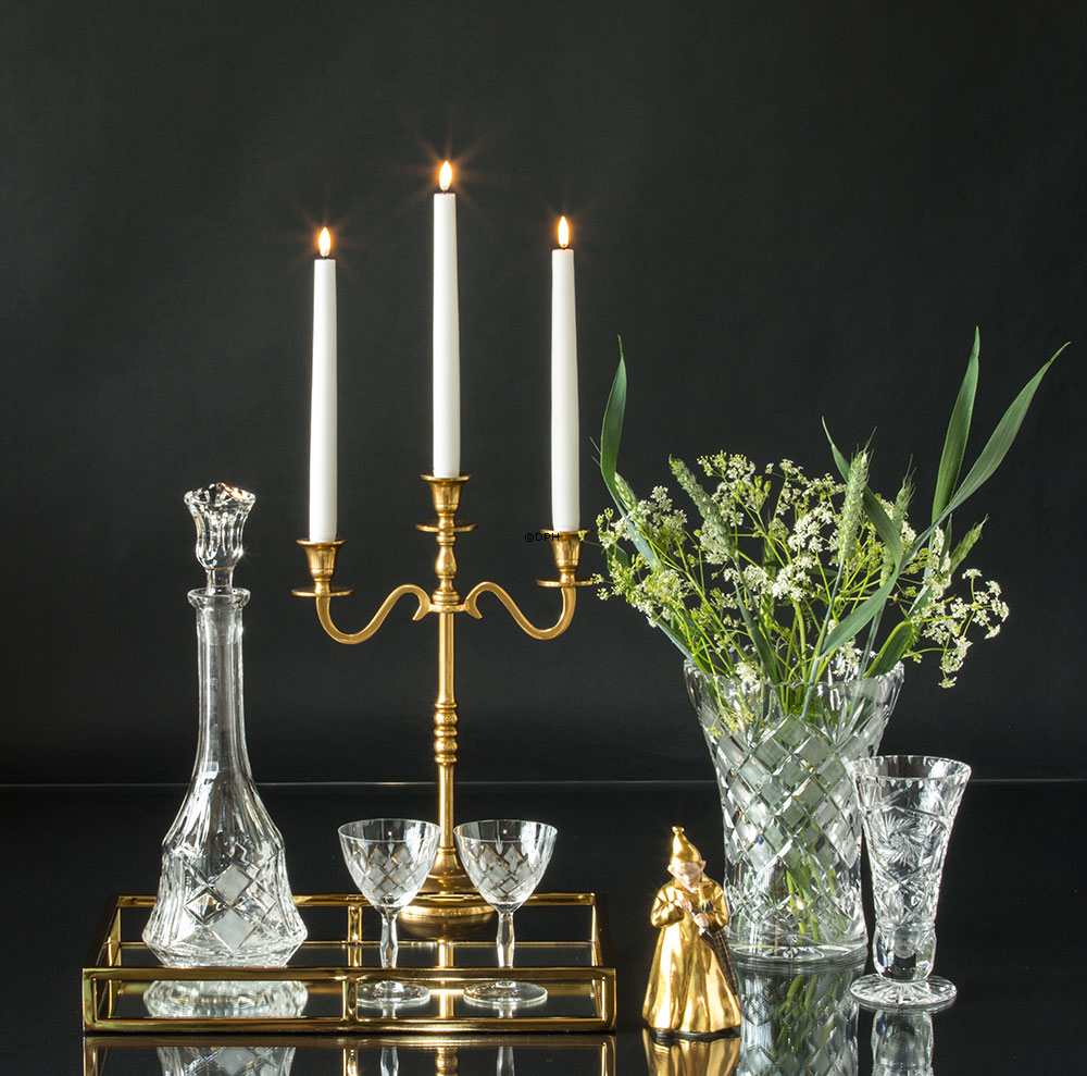 Der Sandmann Überglasur/Gold, Junge mit Regenschirm und Phiole mit Sand, Royal Copenhagen Figur Nr. 1145