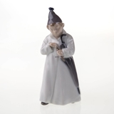 Der Sandmann, Junge mit Regenschirm und Phiole mit Sand, Royal Copenhagen Figur Nr. 1145