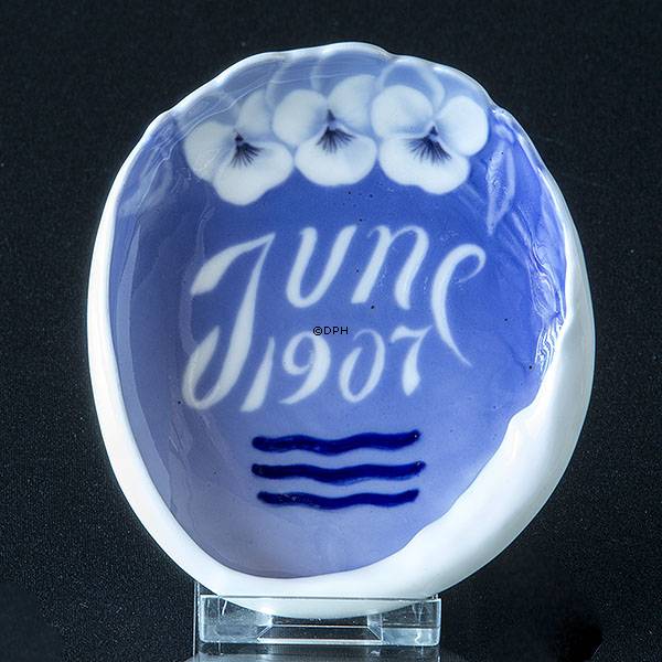 Schale June 1907, Royal Copenhagen Nr. 1155-602