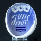 Schale June 1907, Royal Copenhagen Nr. 1155-602