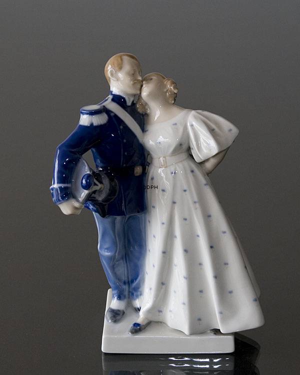 Der Soldat und die Prinzessin, Royal Copenhagen Figur Nr. 1180