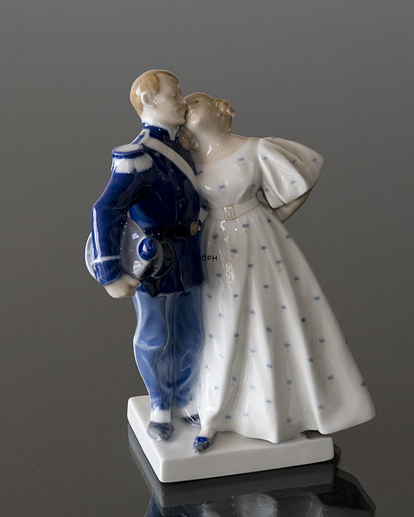 Der Soldat und die Prinzessin, Royal Copenhagen Figur Nr. 1180