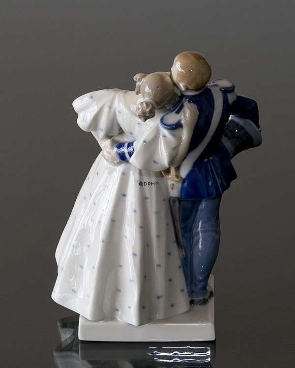 Der Soldat und die Prinzessin, Royal Copenhagen Figur Nr. 1180