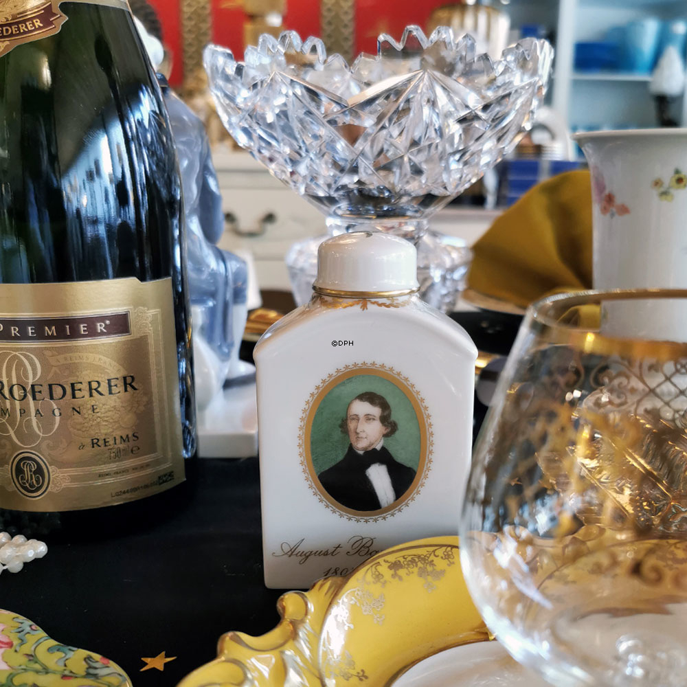 Kleines Deckelglas,  August Bournoville - Pas de trois couisines, Royal Copenhagen