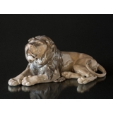 Löwenfigur, majestätisch, Royal Copenhagen Figur, Lauritz Jensen Nr. 1268