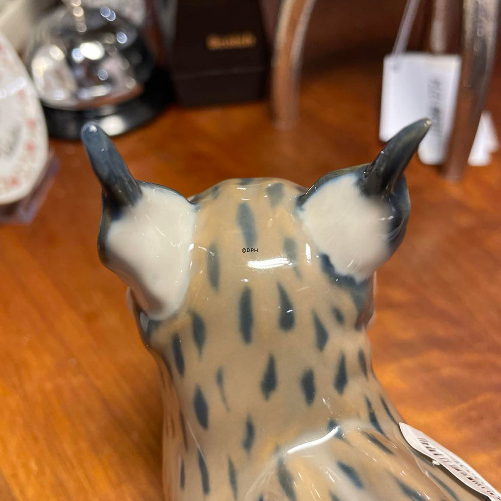 Luchs, Royal Copenhagen Figur Nr. 1329