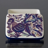 Tenera Blaue vase mit Deckel, Craquele, Royal Copenhagen Nr. 133-2823