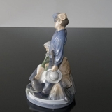 Erntegruppe macht eine Pause, Royal Copenhagen Figur Nr. 1352