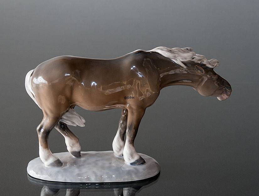 Pferd, Royal Copenhagen Figur Nr. 1362