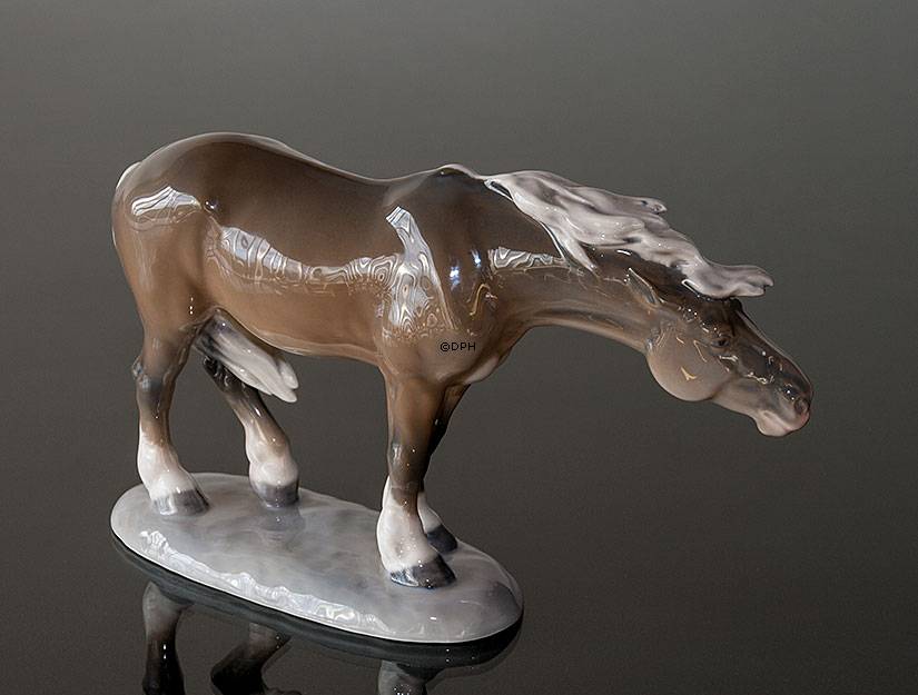 Pferd, Royal Copenhagen Figur Nr. 1362
