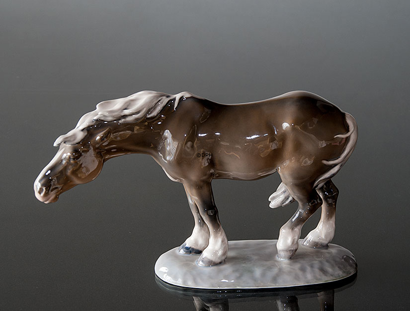 Pferd, Royal Copenhagen Figur Nr. 1362