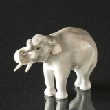 Stehender Elefant lille, Royal Copenhagen Figur Nr. 1372 (1922-1930)