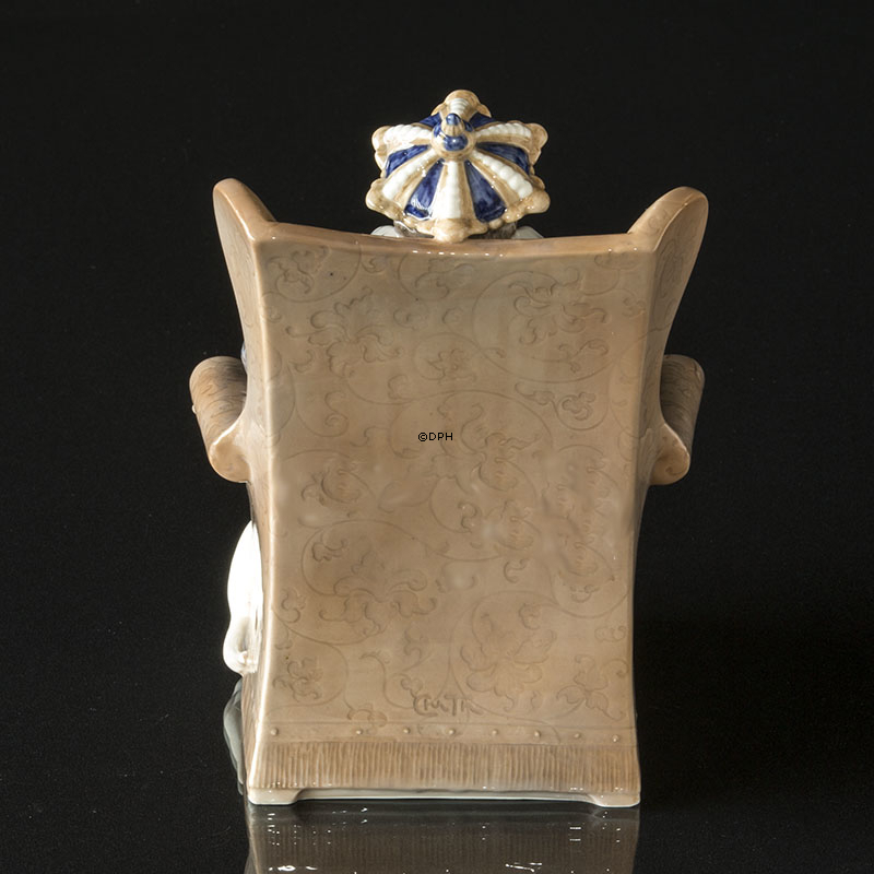 Der König, Royal Copenhagen Figur Nr. 1478 (1913) Repariert