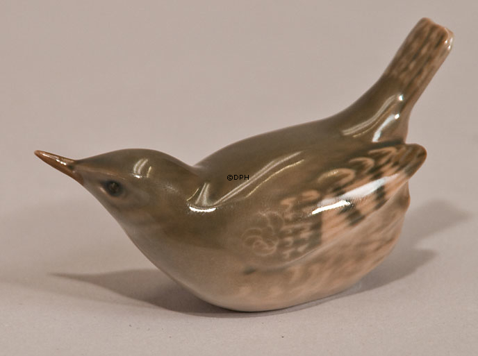 Zaunkönig, Royal Copenhagen Vogelfigur Nr. 1504