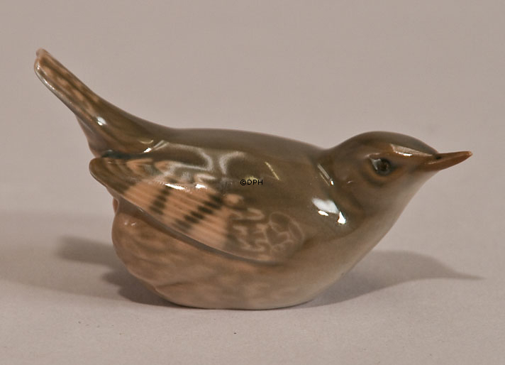Zaunkönig, Royal Copenhagen Vogelfigur Nr. 1504
