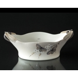 Schale mit Libellen und Schmetterlingen, Jugendstil, Royal Copenhagen Nr. 1528-323 (1931-1935)