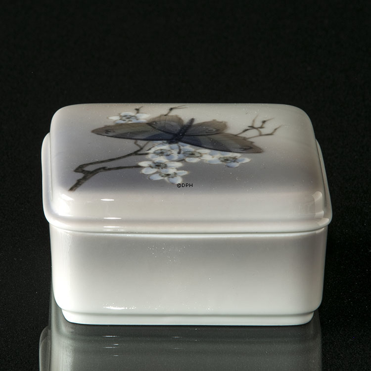 Bonbonniere mit Fletterling, Royal Copenhagen Nr. 1528-3633