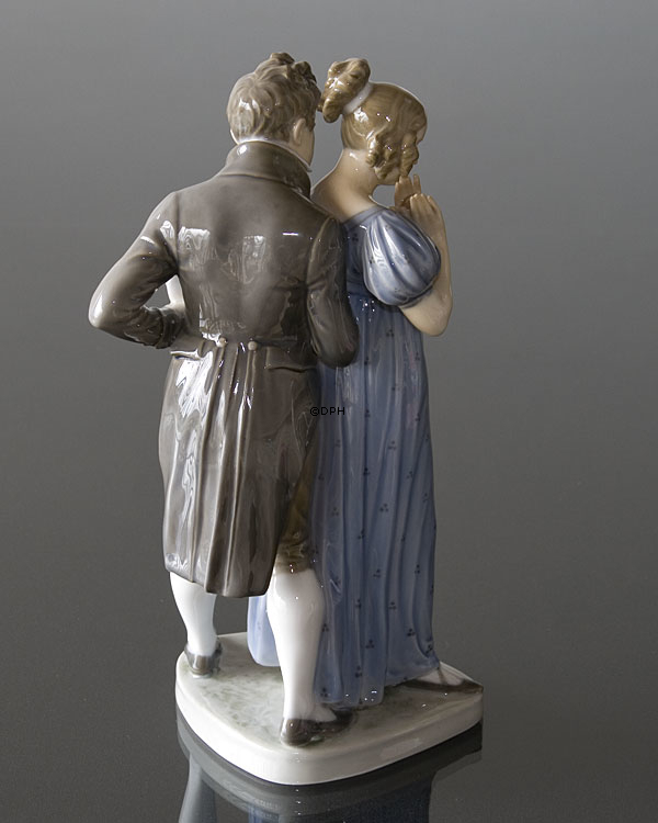 Der Ehevorschlag, Royal Copenhagen Figur Nr. 1680