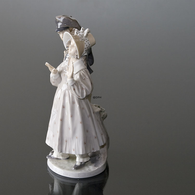 Hans & Trine, Junge und Mädchen, Royal Copenhagen Figur Nr. 1783