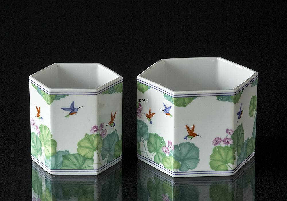 Royal Copenhagen Colibri Vase Groß Nr. 1810-5468