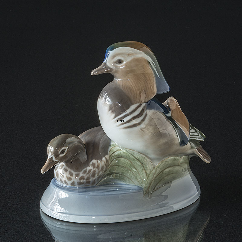 Mandarinenten, Royal Copenhagen Vogelfigur Nr. 1863