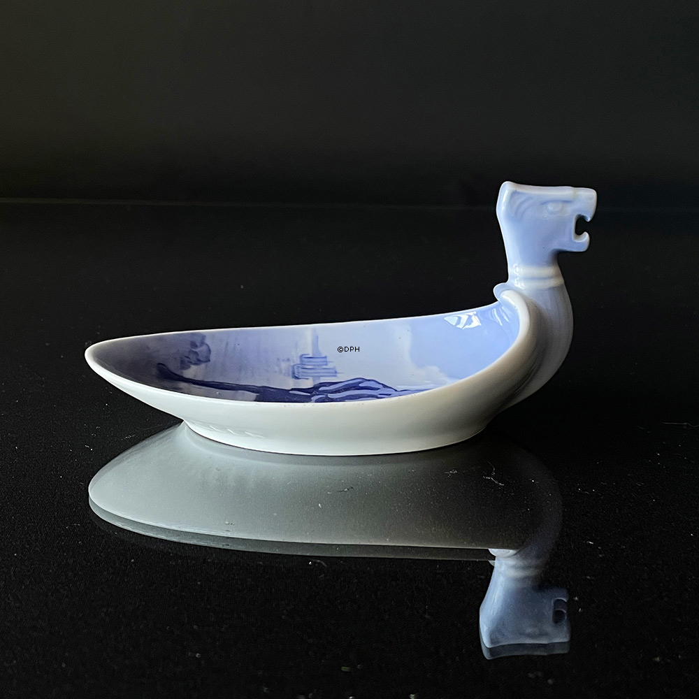Schale mit Wikinger, Royal Copenhagen Nr. 187