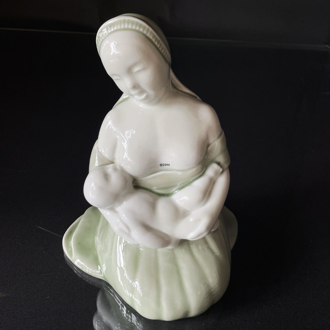 Mutter mit Kind, Royal Copenhagen Figur Nr. 1887