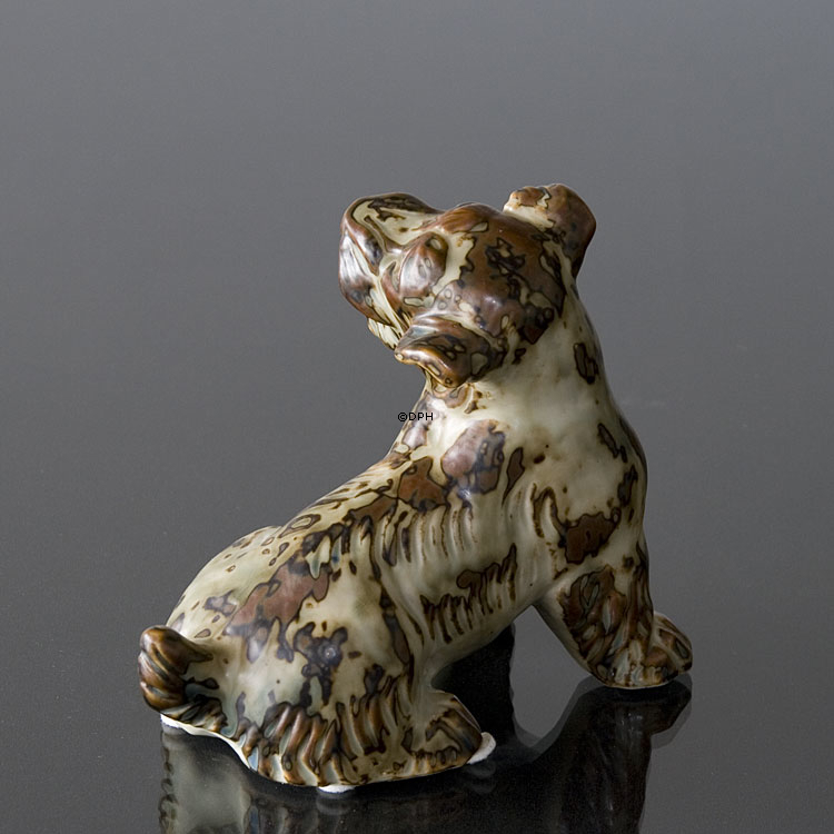 Hund, Royal Copenhagen Steingutfigur Nr. 20129