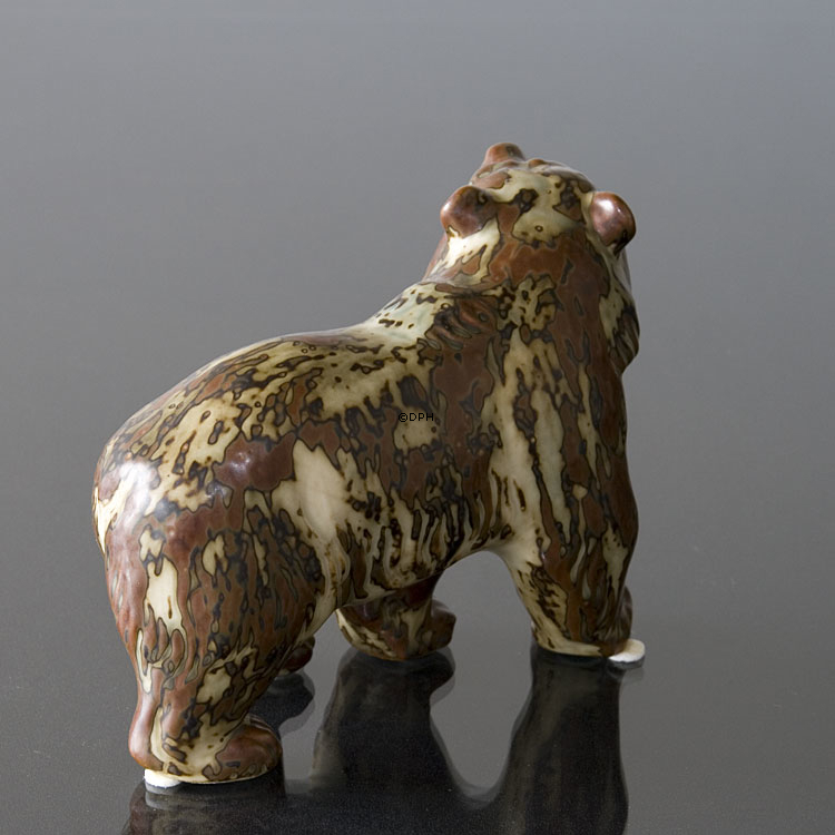Bär, Royal Copenhagen Steingut Figur Nr. 20155