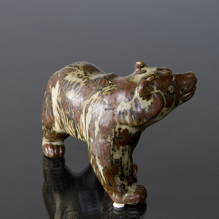 Bär, Royal Copenhagen Steingut Figur Nr. 20155