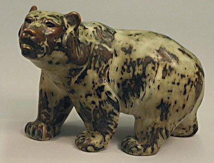 Bär, Royal Copenhagen Steingut Figur Nr. 20155