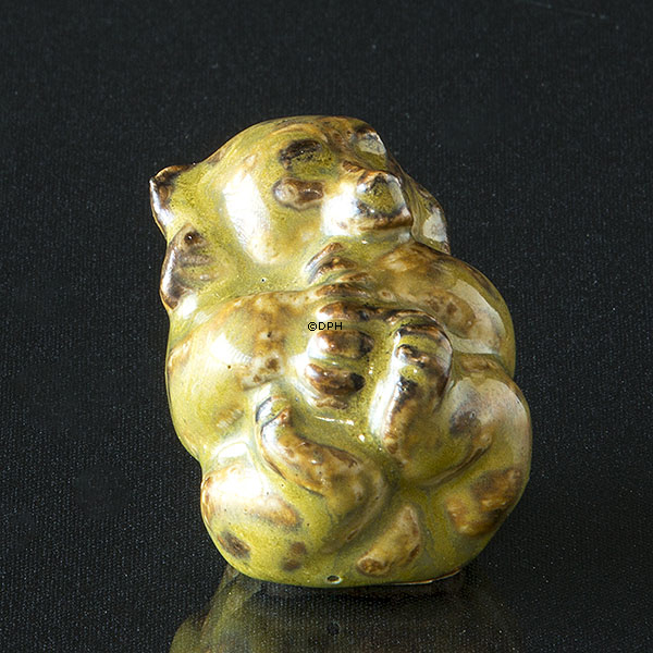 Bärchenjunges, Royal Copenhagen Sungglaziert Steingut Figur Nr. 20206