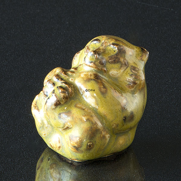 Bärchenjunges, Royal Copenhagen Sungglaziert Steingut Figur Nr. 20206