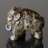 Mammut steht in seiner ganzen Kraft, Royal Copenhagen Steingut Figur Nr, 20207