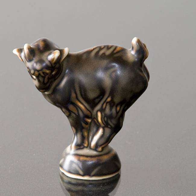 Gämse, Royal Copenhagen Steingut Figur Nr. 20212