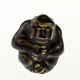 Affe sitzend, Royal Copenhagen Steingut Figur Nr. 20219
