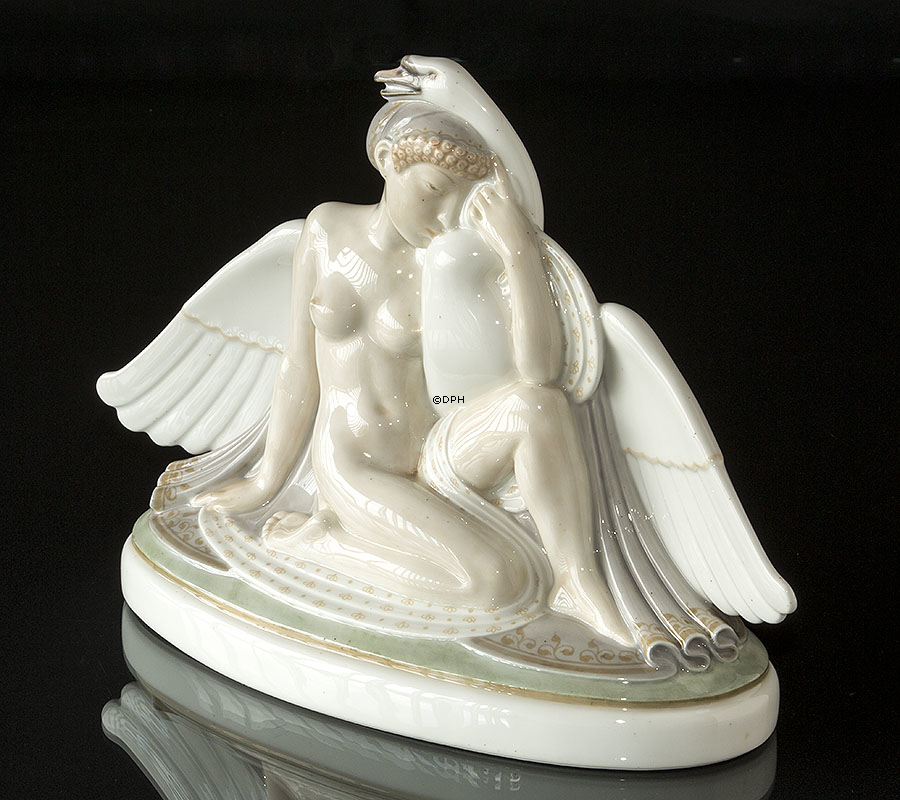 Leda und der Schwan, Royal Copenhagen Figur Nr. 2053 (1894-1922)