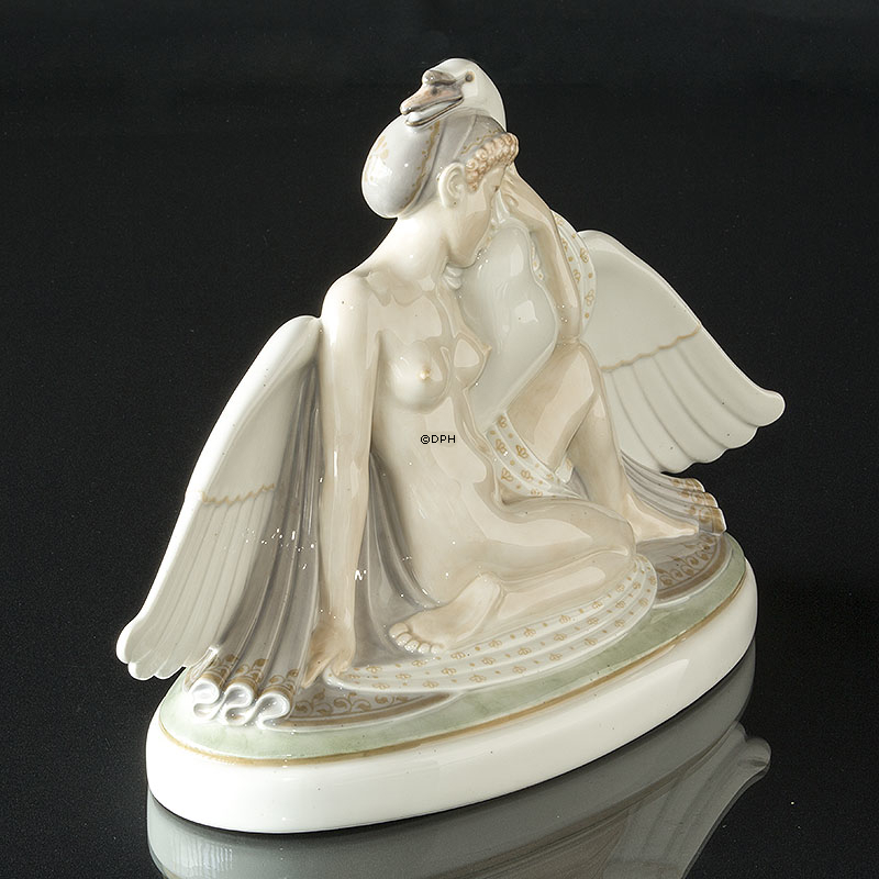Leda und der Schwan, Royal Copenhagen Figur Nr. 2053 (1894-1922)
