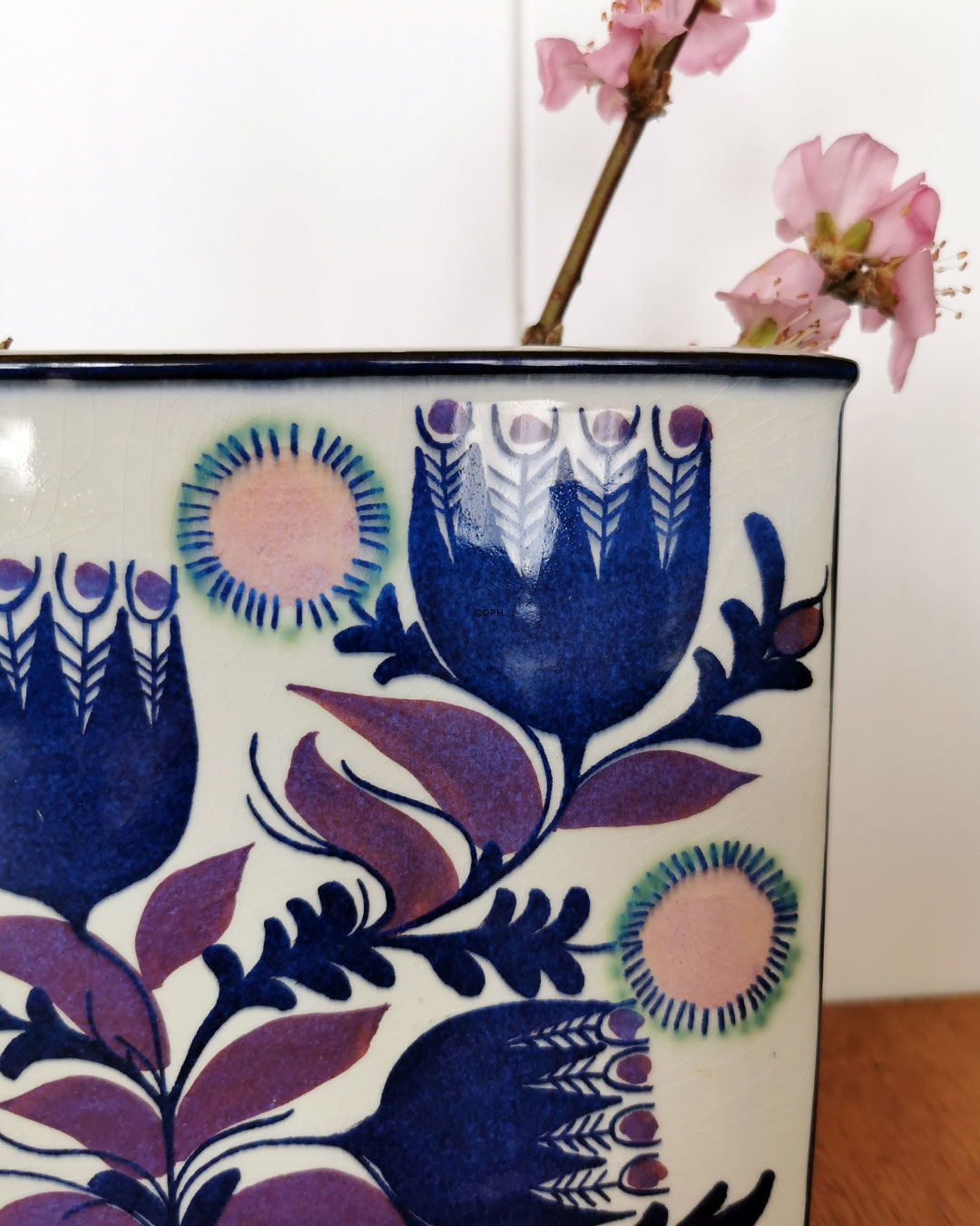 Tenera Fayencevase von Berte Jessen, Royal Copenhagen Nr. 206-2942